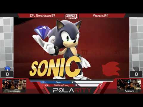 CFL Smackdown 97 WiiU - StreetShark (Sonic) vs Strobics (GnW) - Winners R4