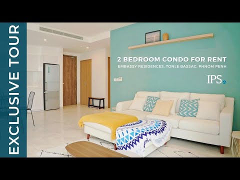 2 Bedroom Condo For Rent - Embassy Residences, Tonle Bassac, Phnom Penh thumbnail