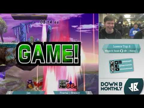 [PM] dB Dec. 2017 Monthly - Jax (Captain Falcon) vs Fractal | Breezy (Ganondorf) - Losers Top 8