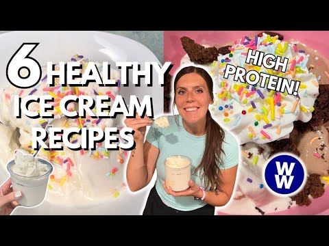 6 Healthy Ninja Creami Ice Cream Recipes/Taste Test | WeightWatchers | My Favorite Recipes So Far!!
