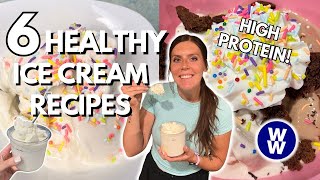 6 Healthy Ninja Creami Ice Cream Recipes/Taste Test | WeightWatchers | My Favorite Recipes So Far!!