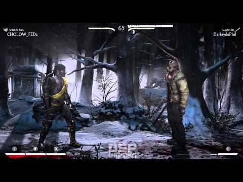 MKX Jason Vorhees PREMIERE Multiplayer pt26 - Whip vs. Blade (vs. Takeda)
