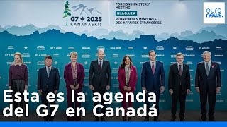 El comercio, la guerra en Ucrania y el plan de paz para Gaza marcan la agenda del G7 en Canadá