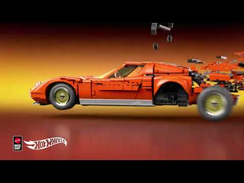 Vidéo Mattel Brick Shop Hot Wheels JHF61 : Lamborghini Miura P400 SV de 1971 - Série Premium