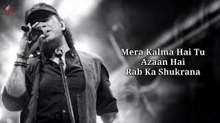 LYRICS: Rab Ka Shukrana - Mohit Chauhan - YouTube