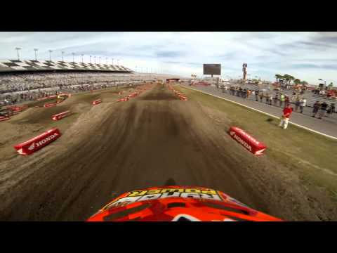 GoPro HD: Jimmy Decotis Practice Lap 2013 Daytona Supercross