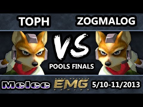 GOML - MIOM | Toph (Fox) Vs. Zogmalog (Red) SSBM Pools Winners Finals - Melee