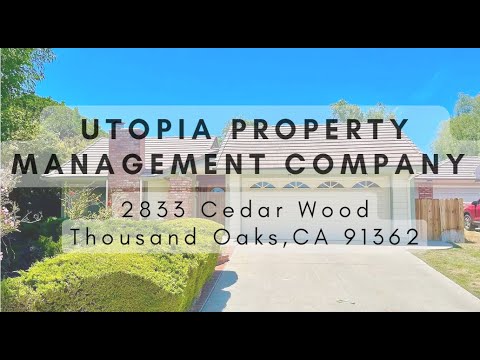 Beautiful 3 bed, single story, Thousand Oaks Home on a cul-de-sac property video