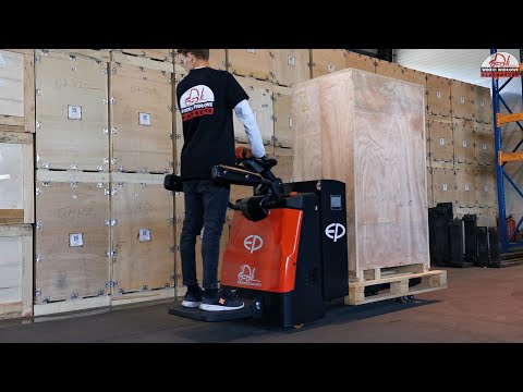 Elektryczny wózek paletowy RPL201H z podestem operatora i baterią litowo-jonową - EP Equipment