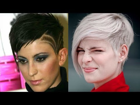 CORTES DE CABELLO DE MODA 2020 / Cortes de pelo con zonas rapadas / Fashion Love