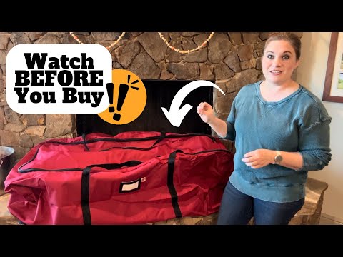 Rolling Tree Storage Duffle Bag - EZ Roller by Santa's Bags FULL REIVEW