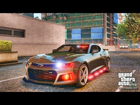 GTA 5 MODS LSPDFR 772 - CAMARO ZL1 PATROL !!! (GTA 5 REAL LIFE PC MOD)