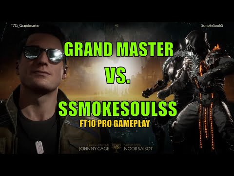 T7G Grandmaster VS sSmokeSoulSs - Johnny Cage vs Noob Saibot - 【Mortal Kombat 11】