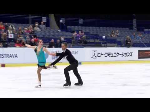 ISU 2014 Jr Grand Prix Ostrava Free Dance Katerina KONICKOVA / Matej LANG CZE