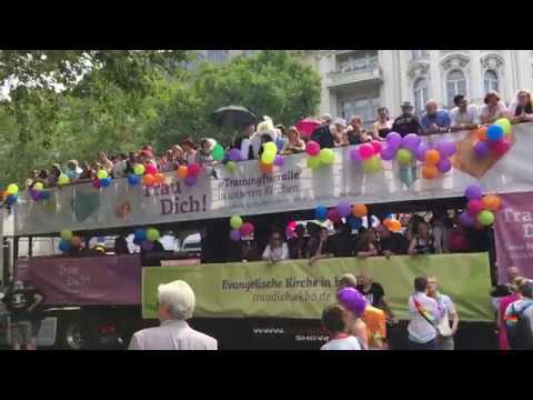 Evangelische Kirche auf dem CSD Berlin 2017