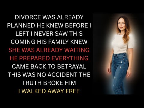 He Acted Normal Before I Left… But Divorce Was Already Decided Behind My Back