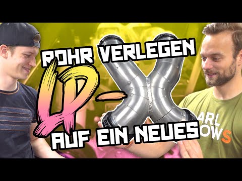 V10 TwinTurbo - Wir bauen eine X-Pipe! - LP-X Projekt Folge 24 - | Philipp Kaess |