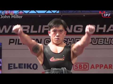 Eric Oishi - 730kg 6th Place 66kg - IPF World Open Powerlifting Championship 2017