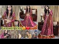 Malaika Ka Farewell Beautiful Dress Details Tyari Vlog