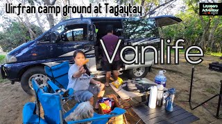FIRST CAMPSITE with PATCHEE  | VIRFRAN CAMP GROUND AKA. KALMADO CAMPSITE | VANLIFE Tagaytay City