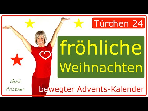 Tür 24🎄20 min. fröhliche Weihnachten mit einfachen Bewegungen | ohne Geräte