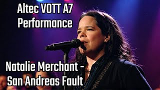 Altec Lansing VOTT A7 Play NATALIE MERCHANT - San Andreas Fault