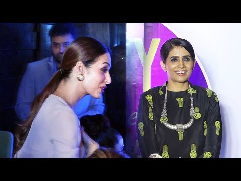 Malaika Arora And Sonali Kulkarni At Savvy Unstoppable Cover Stories