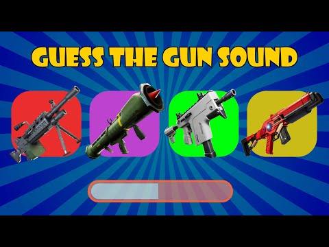 Guess The FORTNITE Gun Sound - Fortnite Trivia Quiz