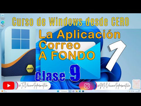 📨 👍Curso de Windows 11 - La Aplicacion Correo en Windows 11 - Parte 1