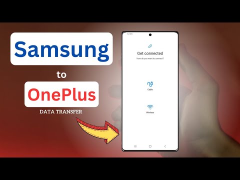 Samsung Fold to OnePlus data transfer tutorial