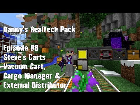 Real Tech #098 - Steve's Carts: Vacuum Cart, Cargo Manager & External Distributor