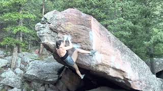 Video thumbnail of The Turning Point, V8. Flatirons