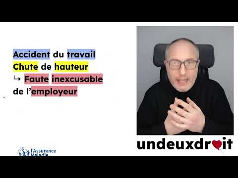 Accident du travail – Chute de hauteur – Faute inexcusable de l'employeur