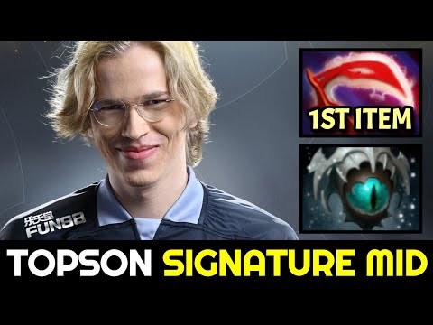 TOPSON Signature Mid with First Item Desolator Dota 2