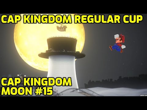 Super Mario Odyssey - Cap Kingdom Moon #15 - Cap Kingdom Regular Cup
