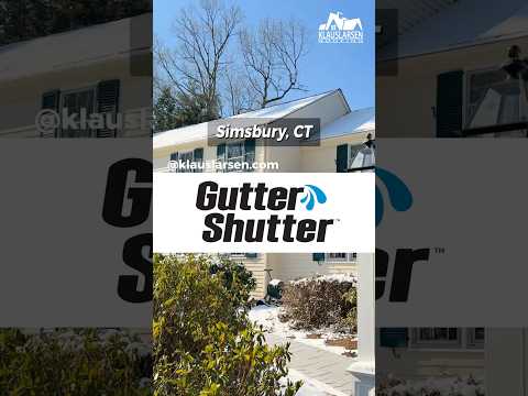 Gutter Shutter Installation in Simsbury, CT