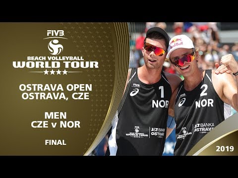 Men's Gold Medal: CZE vs NOR | 4* Ostrava (CZE) - 2019 FIVB Beach Volleyball World Tour