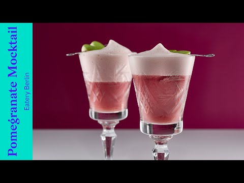 Oriental Pomegranate Mocktail recipe – non-alcoholic cocktail