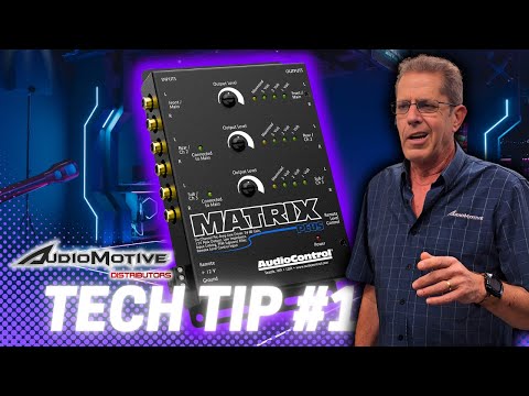 Tech Tip Tuesday THE MATRIX PLUS by AudioControl #distortion