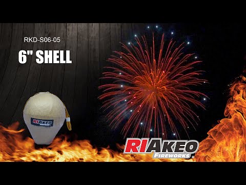DISPLAY SHELL-6 INCH RKD-S06-05 | RIAKEO FIREWORKS