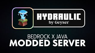 Let Bedrock Players Join Modded Java Minecraft Server With Hydraulic