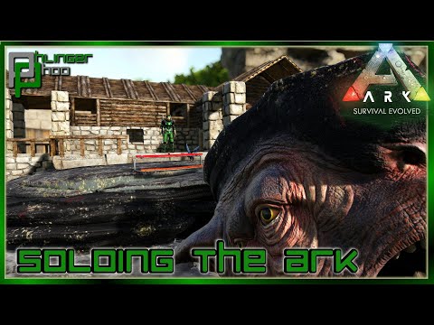 BACK TO THE ISLAND - MEGACHELON BASE BUILD! Soloing the Ark S5E134