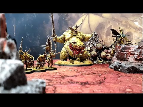 Maggotkin of Nurgle VS Daughters of Khaine - Warhammer Age of Sigmar 3 Season 1 Battle Report