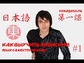 Как выучить японский язык самостоятельно. Урок #0-1. Venasera.ru 