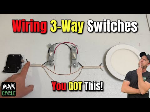 How To Wire 3-Way Switches - It WILL Make Sense After THIS!
