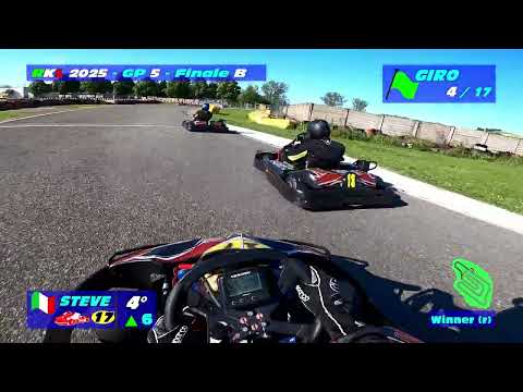 Racing Kart League 2025 - GP 5, Finale B - Pista Winner, Nizza Monferrato (AT) - da 10° a...