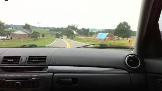 preview picture of video 'Fun Drive on Route PP in Southeast Missouri in Mazda 3'