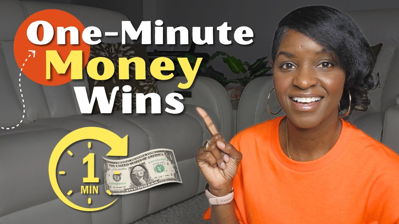 10 One-Minute Frugal Habits to Save Hundreds of Dollars