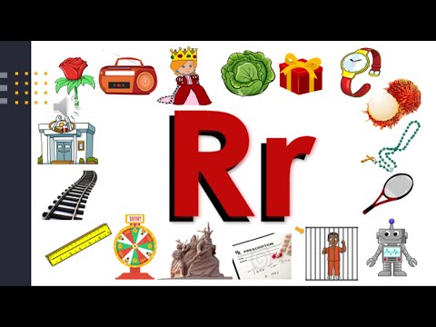 LETRANG R - MGA SALITANG NAGSISIMULA SA LETRANG Rr / TUNOG NG ALPABETONG FILIPINO