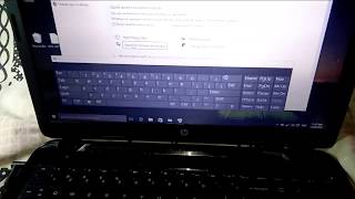 How to open onscreen keyboard on laptop